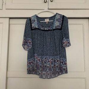 Floral printed blouse